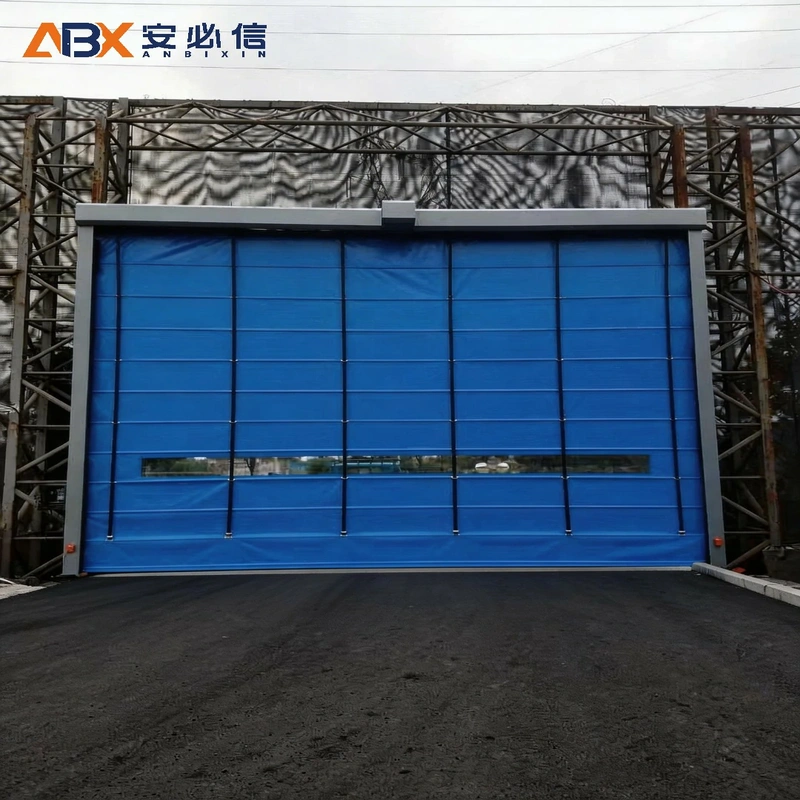 石嘴山市软帘堆积门